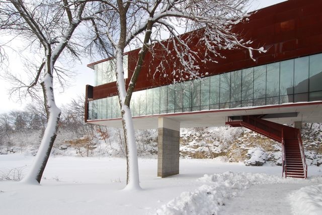 Art Building West winter