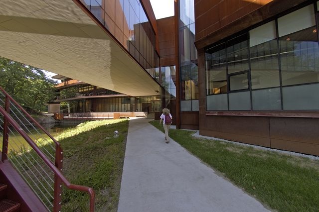 Art Building West entrance