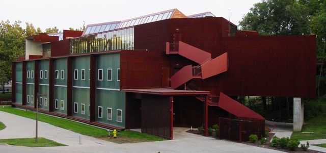 Art Building West from hill