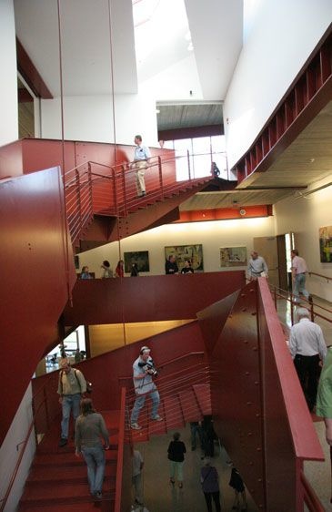 Art Building West interior